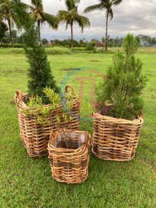 kubu rattan basket